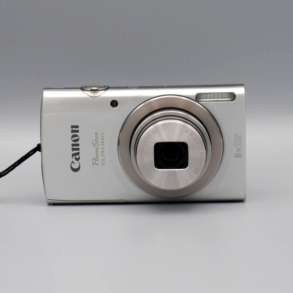Canon PowerShot ELPH 180 Digital Camera | 20MP | Silver - Picture 2 of 5